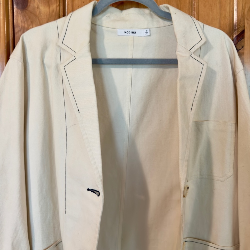 Mod Ref Cream Blazer - image 1